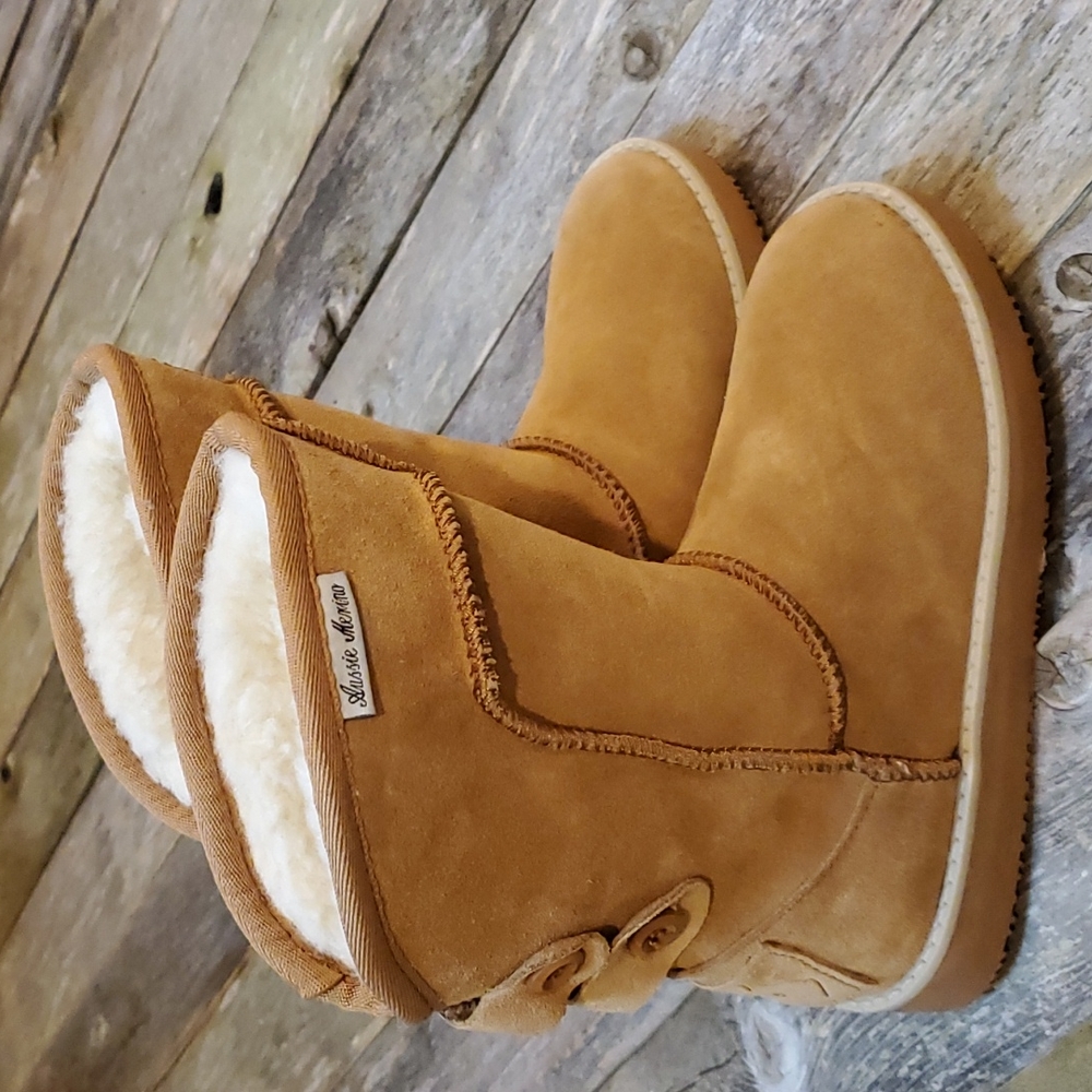 Aussie Merino chestnut Philipa boot US4 1174